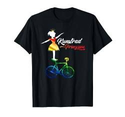 Kunstrad - Prinzessin - I Love Kunstradfahren - Regenbogen T-Shirt von Kunstrad Fans