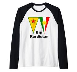 Biji Kurdistan Tshirt,Newroz Tshirt,kurdistan Tshirt,ypg Raglan von Kurdistan 1 Tshirt