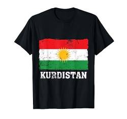 Kurdistan Kurde Kurdische Flagge T-Shirt von Kurdistan Kurde Provinz Frieden Outfit