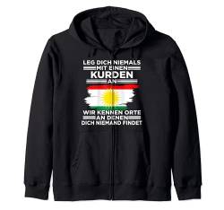 Kurde Kurdin Kurden Kurdistan Kurdisches Kapuzenjacke von Kurdistan Kurden Kurdisches Geschenk