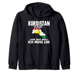 Kurdische Flagge Kurde Kurden Kurdistan Kapuzenjacke von Kurdistan Kurden Kurdisches Geschenk