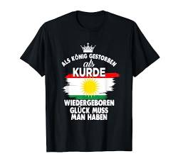 Kurdischer König Kurde Kurden Kurdistan T-Shirt von Kurdistan Kurden Kurdisches Geschenk