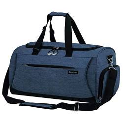 Kuston Sport Turnbeutel mit Schuhfach & Nasstasche Gym Duffel Bag Übernachtung Tasche für Damen und Herren von Kuston