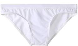 Kwelt Herren Slips Low Rise Ice Silk Durchsichtig Atmungsaktive Reizvoll Erotik Slips Bikini Briefs Shorts Unterhose Underpants,3XL von Kwelt