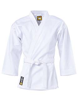 KWON Karate Jacke "Traditional", 8Oz, Weiß 130 cm von Kwon
