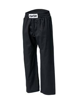 KWON Kick Pant "Boxerbund", Weiß Oder Schwarz Kwon Schwarz 180 cm von Kwon