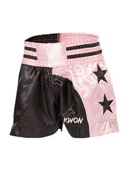 Thai-Shorts Damen schwarz/pink (XS) … von Kwon