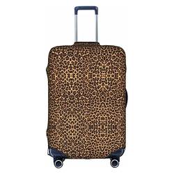 Kyliele Leopardenmuster Tapete Reise staubdicht Kofferabdeckung Gepäckschutz Gepäck Kofferraum Koffer Zubehör Urlaub, weiß, L von Kyliele
