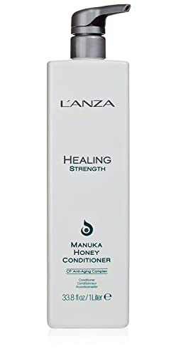 L’ANZA Healing Strength Manuka Honey Conditioner - Strengthens, Protects and Restores Weak, Fragile, and Aged Hair, Rich with Keratin Protein, Healing Oils, and Vitamin C (33.8 Fl Oz) von L'ANZA