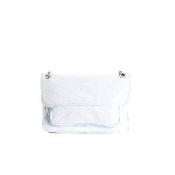 L’Intervalle Damen AMANTE Stofftasche, White Leather von L’Intervalle