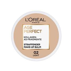 L'Oréal Paris Age Perfect straffender Make-up Balm 02 Light, pflegendes Make-up Wunder für gesund aussehende Haut, 18ml von L'ORÉAL