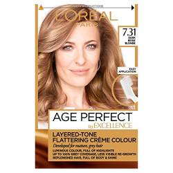 L'Oreal Paris Excellence Age Perfect Hair Colour 7.31 Dark Beige Blonde von L'ORÉAL