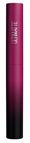 Maybelline New York Matter Lippenstift, Intensive Farbe und angenehmer Tragekomfort, Color Sensational Ultimatte, Farbe: Nr. 99 More Berry (Lila), 1 x 2 g von L'ORÉAL