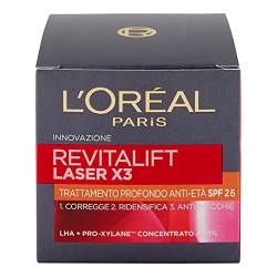 revitalift laser x3 trattamento profondo crema viso anti-età spf25 50 ml von L'ORÉAL