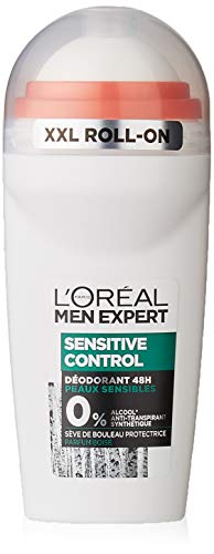L'Oréal Men Expert Sensitive Control Deodorant für Herren, Sensitive, 50 ml - 1er Pack von L'Oréal Men Expert