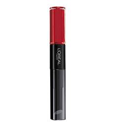 L'Oréal Paris L'Oreal Paris Lippen Make-up Infaillible Lippenstift, 506 Red Infaillible /Liquid Lipstick für 24 Stunden volle Lippen mit feuchtigkeitsspendendem Lippenpflege - Balsam, 1er Pack von L'Oréal Paris