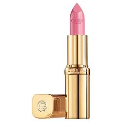 L'Oréal Paris Pflegender Lippenstift mit Satin Finish, Argan-Öl und Vitamin E, Color Riche Satin, Nr. 303 Rose Tendre, 1 x 4,3 g von L'Oréal Paris