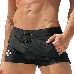 L-Peach Herren Badehose Bademode Badeshorts Schnell Trockend Boardshorts Beachshorts von L-Peach