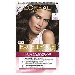 L'Oréal Paris Excellence Natural Darkest Brown 3, 270 g von L'oreal