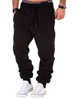 L.A.B 1928 Herren Jogginghose Trainingshose Sporthose Fitness Jogg Japan Kosmo Style Hose LAB-7004 (4XL, Schwarz) von L.A.B 1928