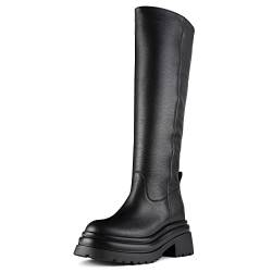 L37 HANDMADE SHOES Damen Black Ice Over-The-Knee Boot, 36 EU von L37 HANDMADE SHOES