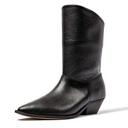 L37 HANDMADE SHOES Damen Don't Ask ME WHY Western Boot, Black, 41 EU von L37 HANDMADE SHOES