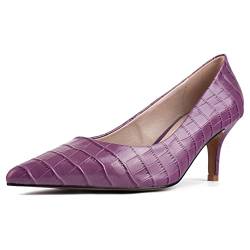 L37 HANDMADE SHOES Damen Final Effect Pump, Violett, 38 EU von L37 HANDMADE SHOES