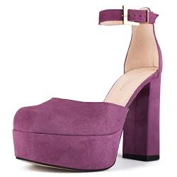 L37 HANDMADE SHOES Damen Let's Dance Pump, Violett, 38 EU von L37 HANDMADE SHOES