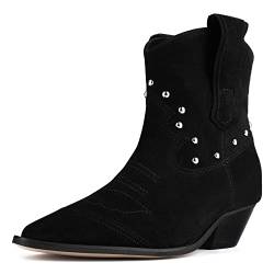 L37 HANDMADE SHOES Damen Texas Ankle Boot, Black, 40 EU von L37 HANDMADE SHOES