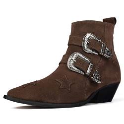 L37 HANDMADE SHOES Damen The Hero's Return Fashion Boot, Brown, 39 EU von L37 HANDMADE SHOES