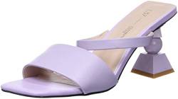 L37 HANDMADE SHOES Heeled Sandals JE T'ADORE, Lilac, 37 von L37 HANDMADE SHOES