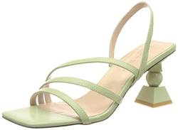 L37 HANDMADE SHOES Heeled Sandals VOYAGE VOYAGE, Green, 35 von L37 HANDMADE SHOES