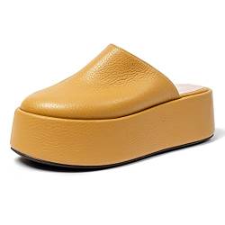 L37 HANDMADE SHOES Sandals FENOMENAL, Yellow, 41 von L37 HANDMADE SHOES