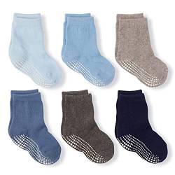 LA Active Kind & Baby Socken - Anti-Rutsch-Socken mit Noppen - Warm und kuschelig - Krabbelsocken für Babys, ABS-Stoppersocken für Jungen & Mädchen von LA Active