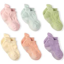 LA Active Stoppersocken Kinder Baby Socken 0-6 Monate bis 10 Jahre ABS Socken Kinder Stoppersocken Baby Krabbelsocken Baby Anti Rutsch Socken Kind von LA Active