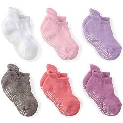 LA Active Stoppersocken Kinder Baby Socken 0-6 Monate bis 10 Jahre ABS Socken Kinder Stoppersocken Baby Krabbelsocken Baby Anti Rutsch Socken Kind von LA Active