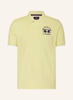 La Martina Piqué-Poloshirt Regular Fit gelb von LA MARTINA