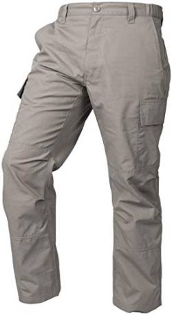 LA Police Gear Herren Core Cargo Leichte Taktische Hose, strapazierfähige Ripstop-Cargohose für Männer, Stretch-Bund, CCW-Hose, Boulder, 32W / 36L von LA Police Gear