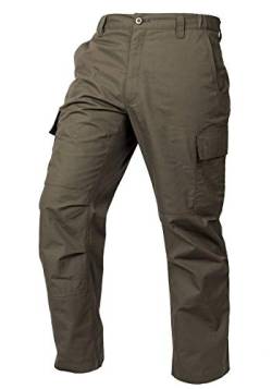 LA Police Gear Herren Core Cargo Leichte Taktische Hose, strapazierfähige Ripstop-Cargohose für Männer, Stretch-Bund, CCW-Hose, Sierra, 38W / 30L von LA Police Gear