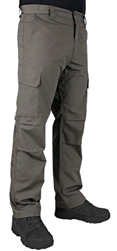 LA Police Gear Herren Urban Ops Tactical Pants, Leichte Cargohose für Herren, Wasser/Fleckenresistent, Durable Ripstop Pants, Sierra, 40W / 34L von LA Police Gear