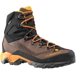 LA SPORTIVA Aequilibrium Trek GTX Bergschuhe Chocolate/Papaya EU 46,5 von LA SPORTIVA