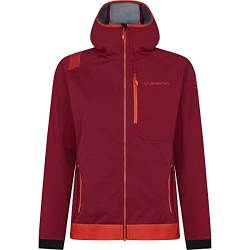 LA SPORTIVA Damen Levia Hoodie, red Plum, L von LA SPORTIVA