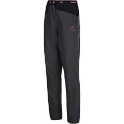 LA SPORTIVA Damen Machina Hose, Carbon-Cherry Tomato, M von LA SPORTIVA