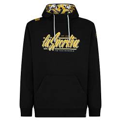 LA SPORTIVA Herren Retro Hoodie, Black, L von LA SPORTIVA