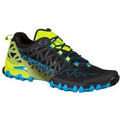 LA SPORTIVA M Bushido Ii GTX Gelb - Gore-Tex Wasserdichter Leichter Herren Gore-Tex Schuh, Größe EU 45.5 - Farbe Blac von LA SPORTIVA