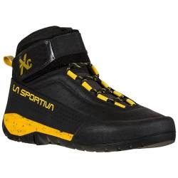 LA SPORTIVA M Tx Canyon Schwarz - Vielseitiger Leichter Herren Canyoning-Schuh, Größe EU 46 - Farbe Black - Yellow von LA SPORTIVA