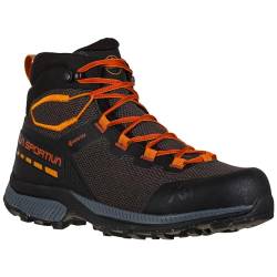 LA SPORTIVA M Tx Hike Mid GTX Orange-Schwarz - Gore-Tex Funktioneller vielseitiger Gore-Tex Herren Wanderschuh, Größe von LA SPORTIVA