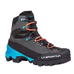 LA SPORTIVA W Aequilibrium Lt GTX Colorblock-Schwarz - Gore-Tex Technischer funktionaler Damen Bergschuh, Größe EU 40 von LA SPORTIVA