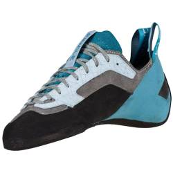 LA SPORTIVA W Finale Grau - Leistungsfähiger technischer Damen Kletterschuh, Größe EU 39.5 - Farbe Clay - Topaz von LA SPORTIVA