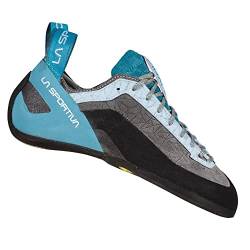 LA SPORTIVA W Finale Grau - Leistungsfähiger technischer Damen Kletterschuh, Größe EU 40.5 - Farbe Clay - Topaz von LA SPORTIVA